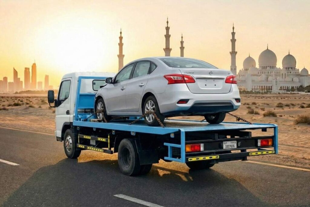 Recovery Truck 3 Ton for Rent in Abu Dhabi